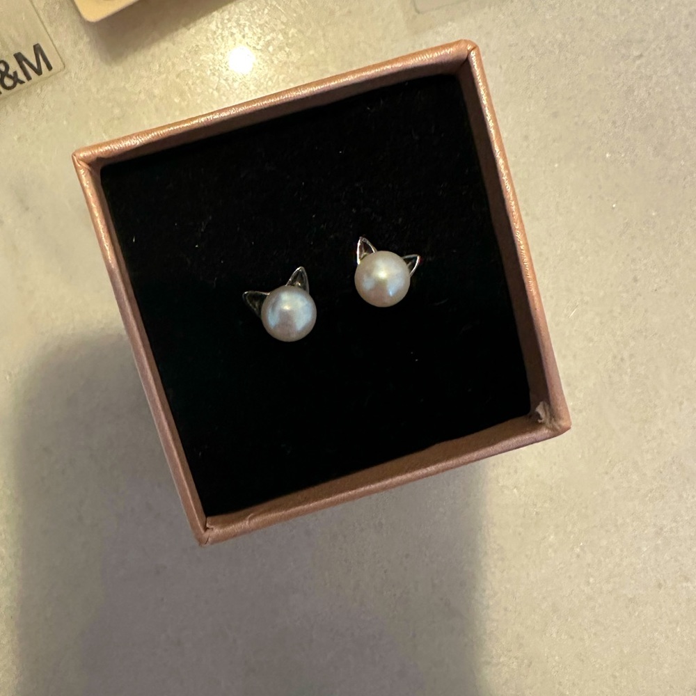 Cat earrings